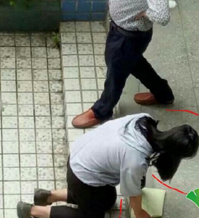 老师当众施暴学生列队等殴打是怎么回事?