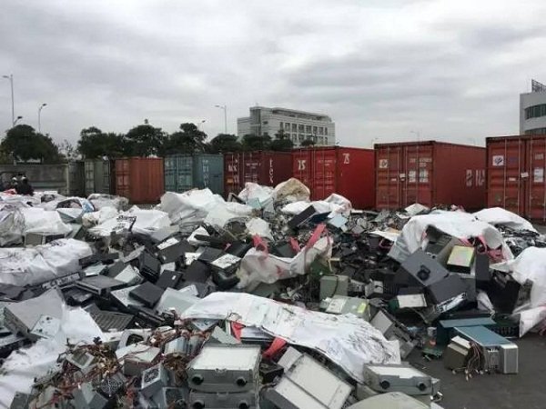 江苏退运3346.6吨韩国洋垃圾,这些洋垃圾是如何到了我国的?