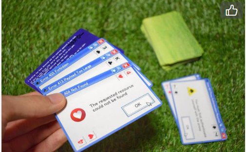 日本推出的微软错误弹窗扑克有何意义?