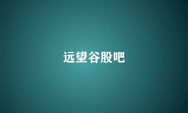 远望谷股吧