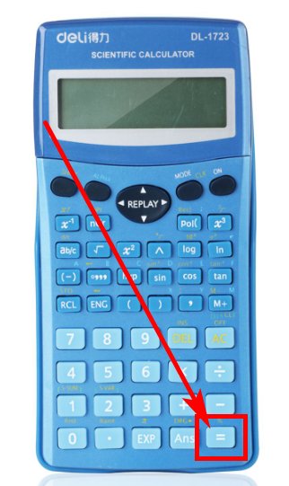 怎么用计算器求排列组合?求具体步骤....