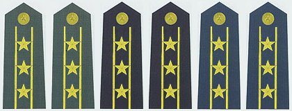 部队的肩章是怎样区分