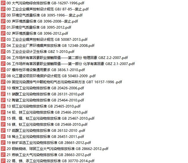 暖通空调专业常用规范标准有哪些