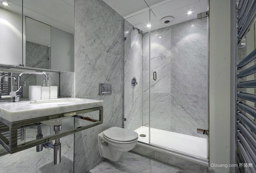 白色瓷砖怎样装修效果图