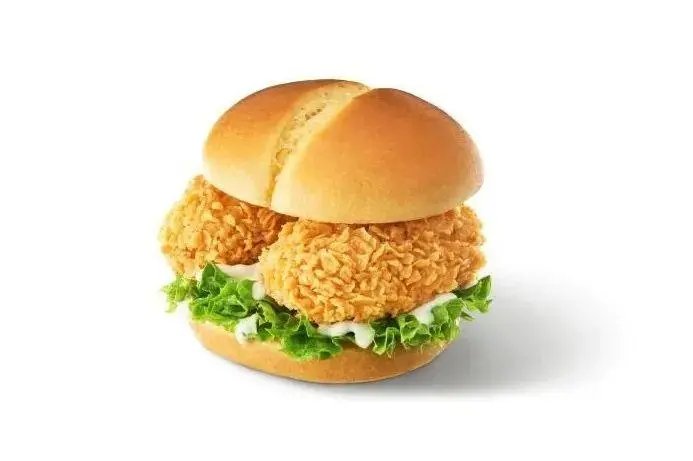 香辣双鸡堡跟香辣鸡腿堡一样吗