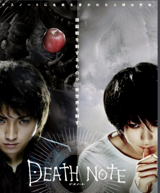 死亡笔记真人电影版 一共有几部?