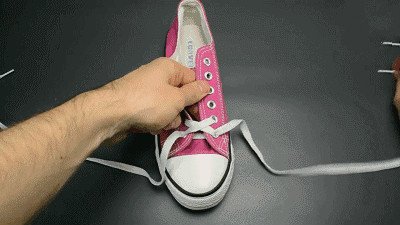 鞋带打结的几种简单方法