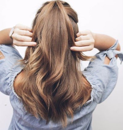 编辫子发型扎法图解99款