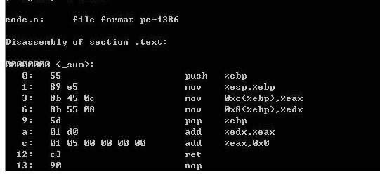 汇编语言jnc命令有什么用处
