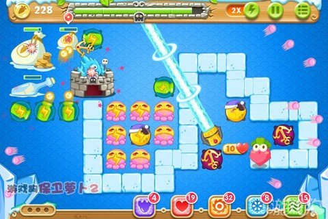 保卫萝卜2第49关 第49关怎么过 详解怎么玩