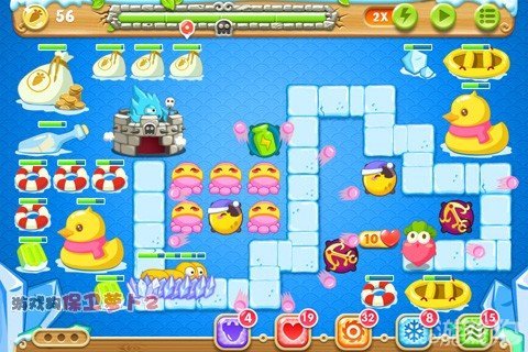 保卫萝卜2第49关 第49关怎么过 详解怎么玩