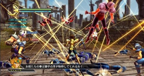 圣斗士星矢战记的操作攻略