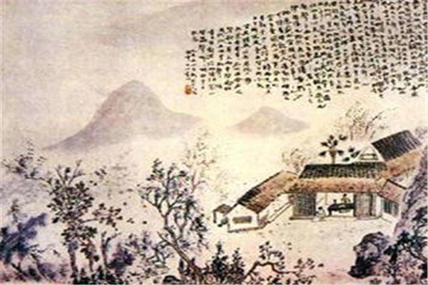 《山行》（唐）杜牧（远上寒山石径斜，白云深处有人家。停车坐爱枫林晚，霜叶红于二月花。那个《山行》是