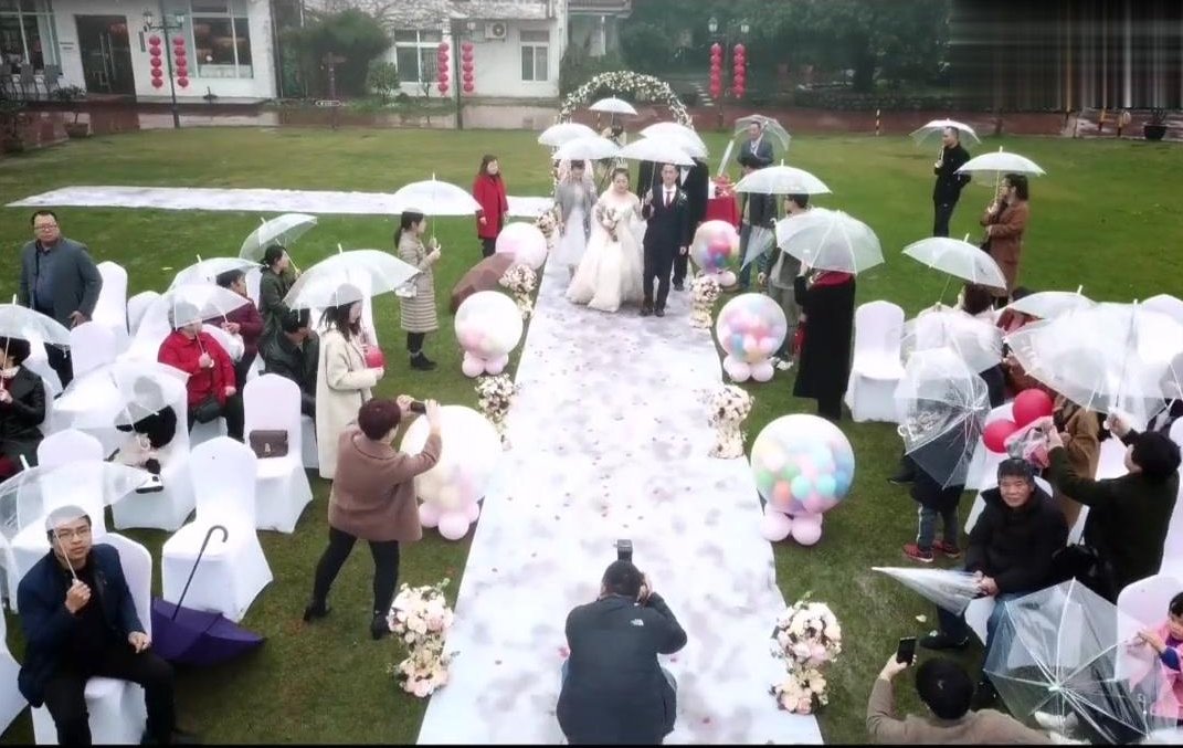 结婚当天下雨有什么说法