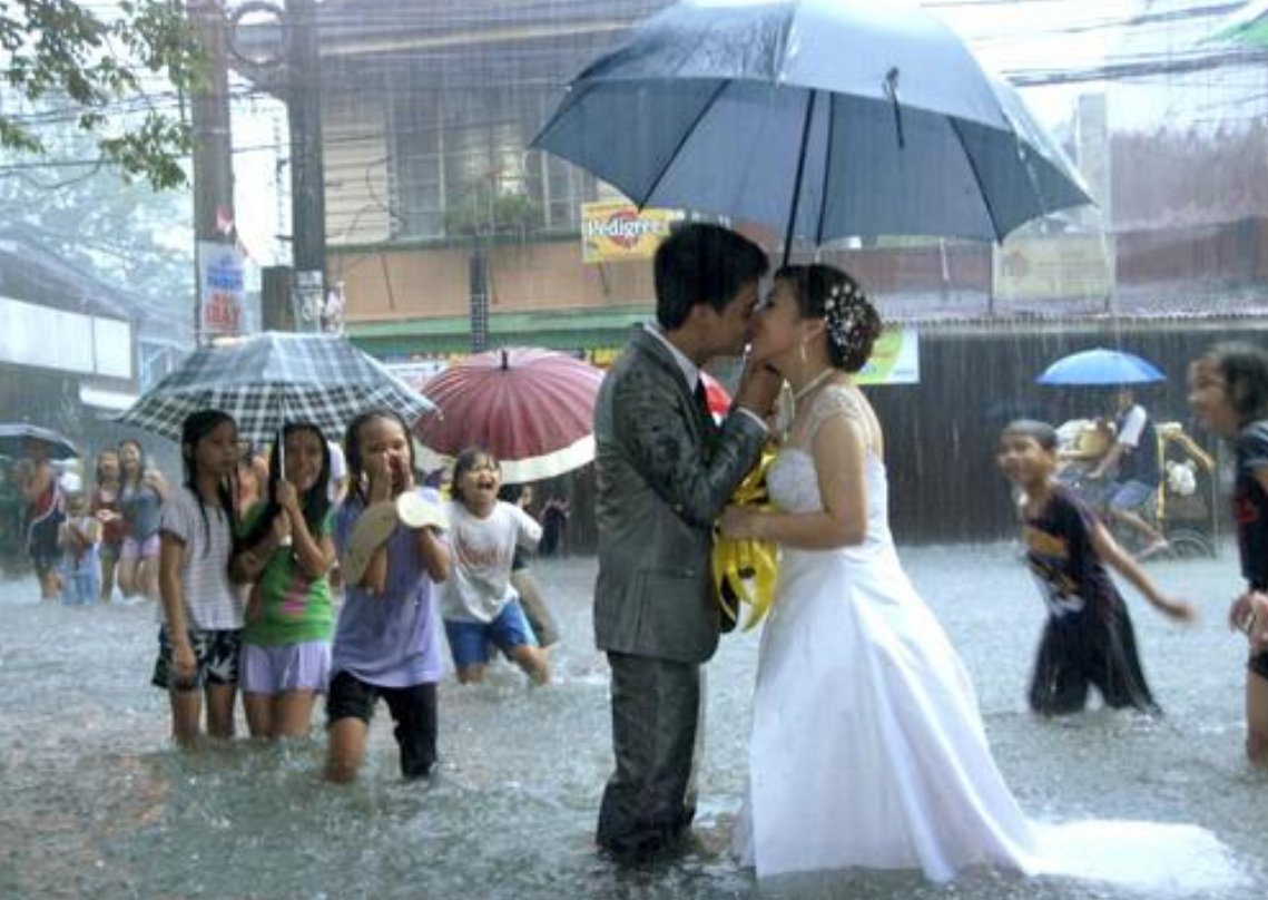 结婚当天下雨有什么说法