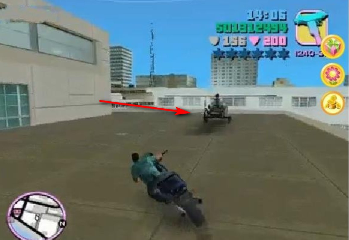 侠盗猎车之罪恶都市的所有飞机在哪十二架飞机所有的位置