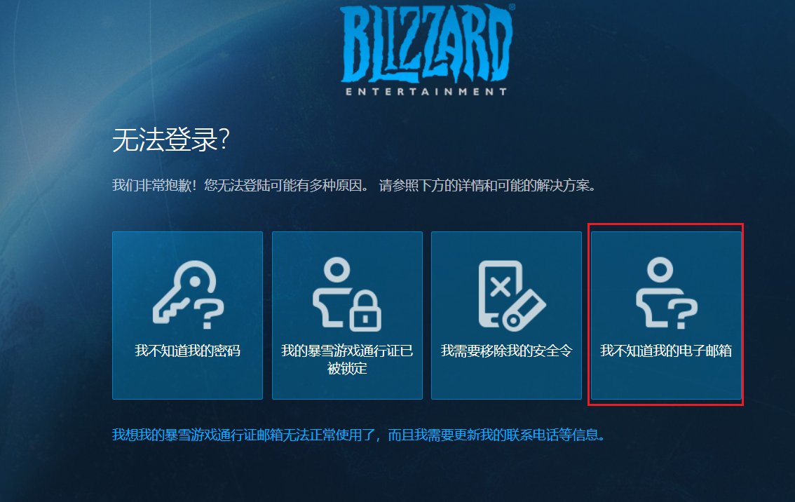 魔兽世界战网账号忘记了,还能找回吗