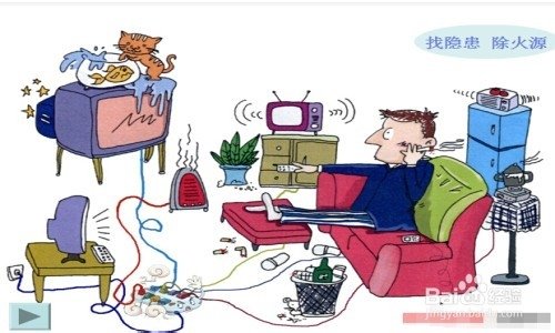 家庭消防安全注意事项