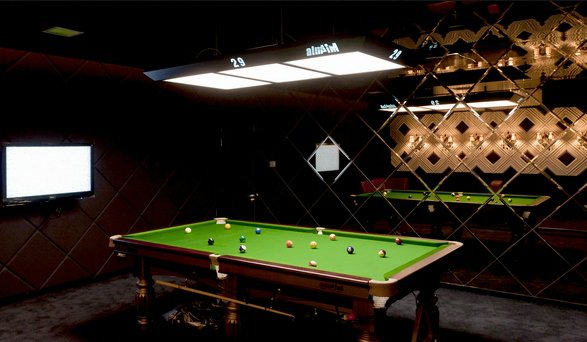 台球桌用什么样的灯