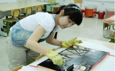 木刻版画的步骤