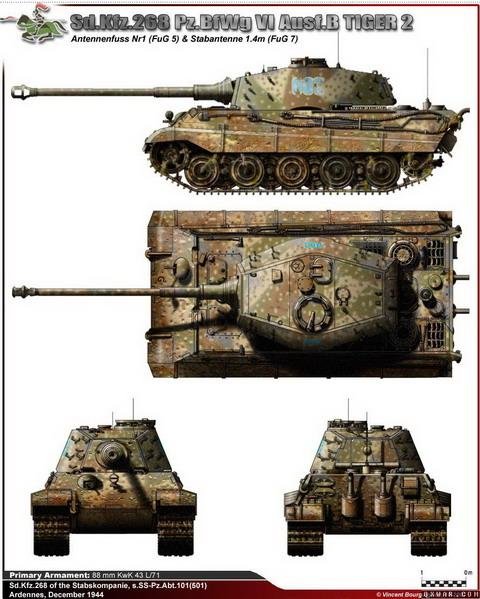 虎式坦克与虎王坦克的区别