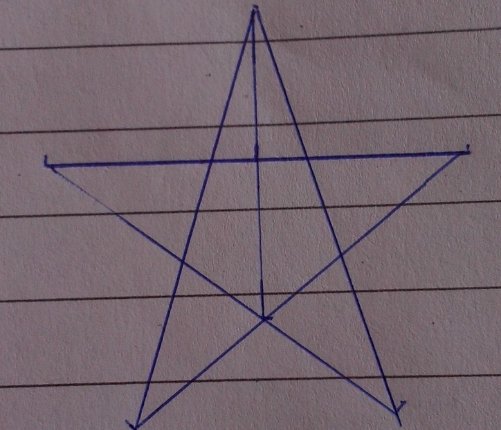 五角星的正确画法怎样画?