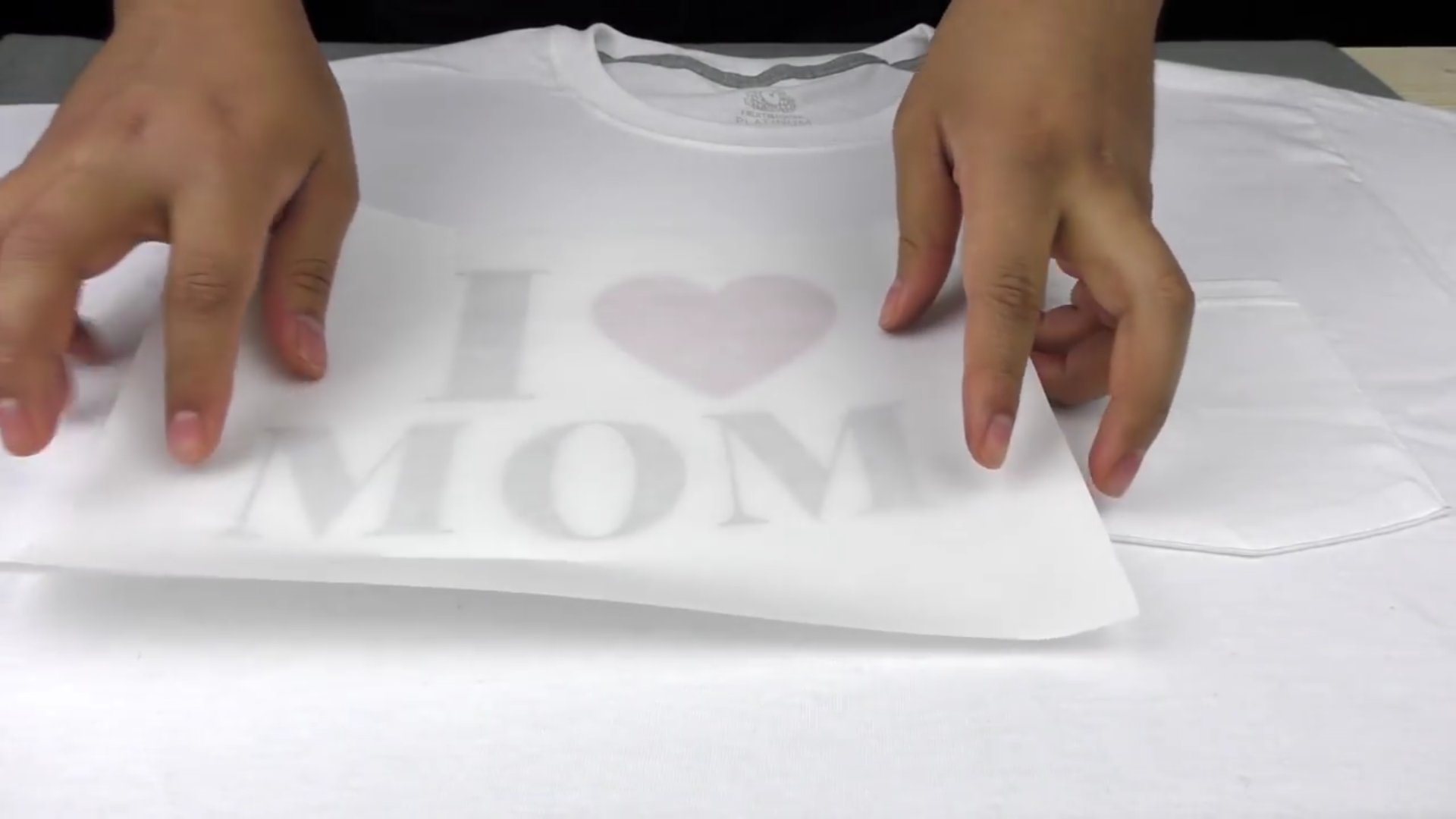 怎样在衣服上印图案