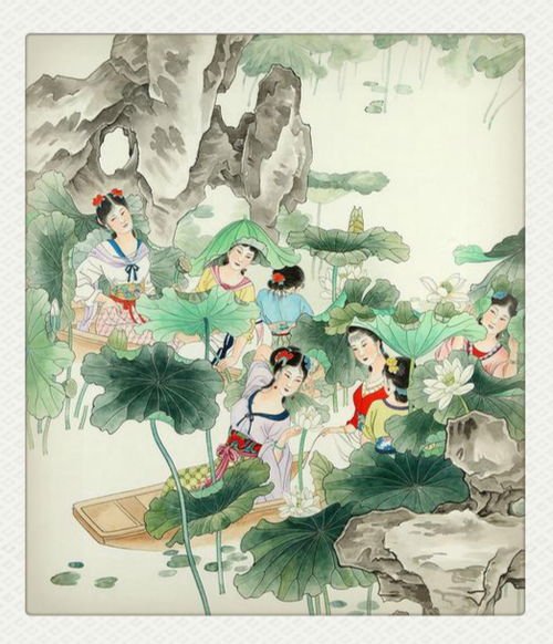 采莲曲(王昌龄)的赏析