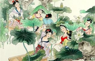 采莲曲(王昌龄)的赏析