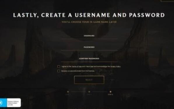 怎么注册拳头账号？