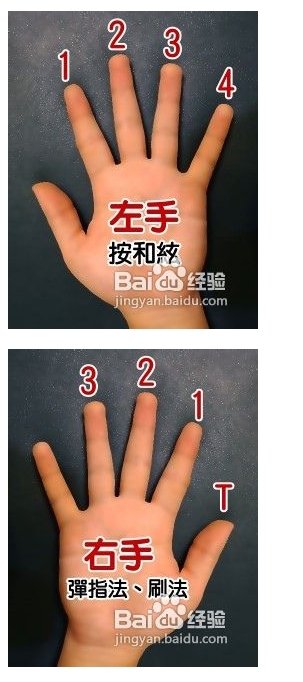 怎么看吉他谱六线谱