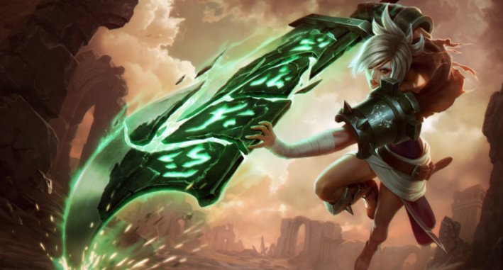 锐雯炫彩黎明使者怎么弄？