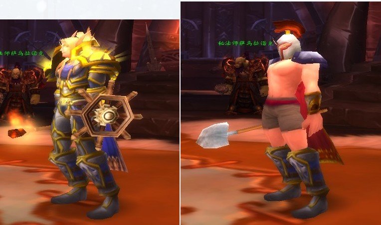 男性牛头人战士怎么幻化