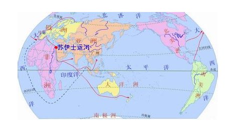 苏伊士运河在什么位置？谢谢！