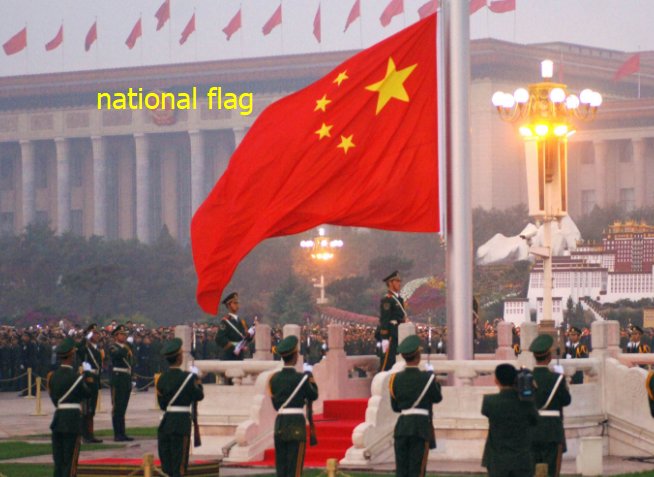 国旗用英语怎么写