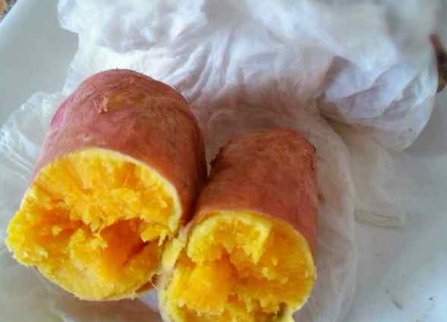 想用微波炉烤红薯, 用餐巾纸包裹红薯能放进微波炉吗? 会不会起火? 试过的进来说下啊!