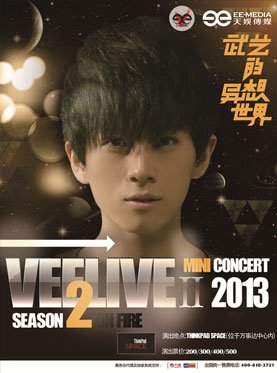 2013武艺北京演唱会的时间地点是？