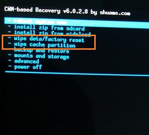 酷派5211怎么恢复出厂设置