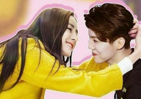 迪丽热巴和鹿晗的亲吻照是真的吗？