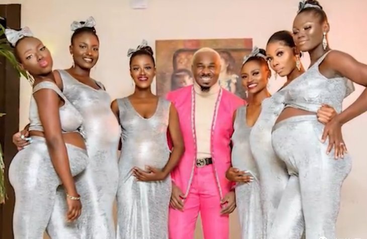 尼日利亚男子带6名女友参加婚礼，有钱就能不尊重女性吗？