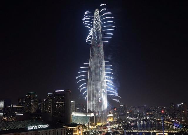 韩国第一高楼，高度达500米比肩东方明珠，你知道是什么大厦？