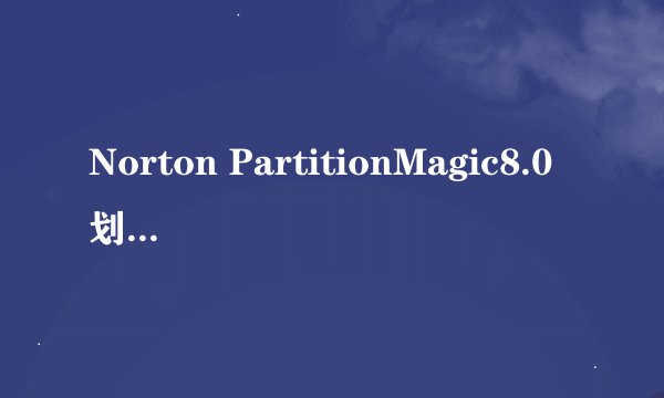 Norton PartitionMagic8.0划分新分区出错，分区和里面的文件都不见了！