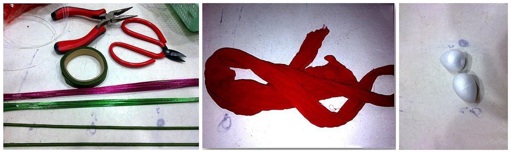 手工丝袜花的玫瑰花怎么做