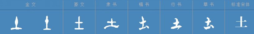 土和云的象形字是什么?