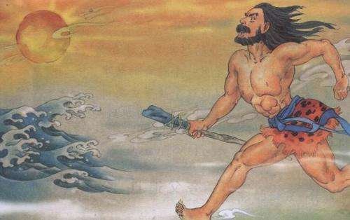 夸父追日的原文(古文)