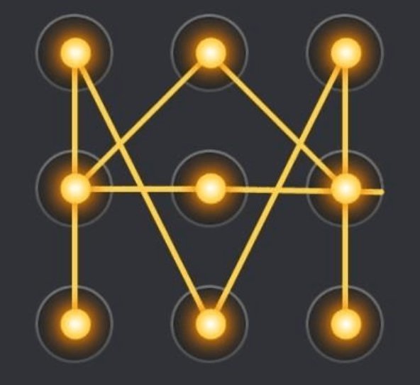 手机解锁图案大全