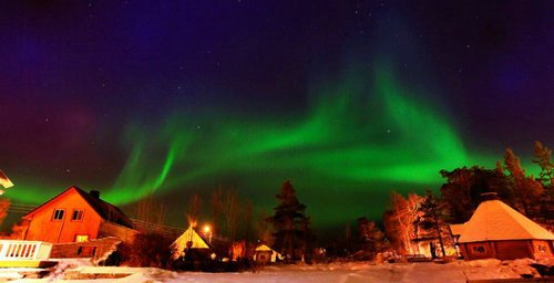 漠河极光都何时出现？