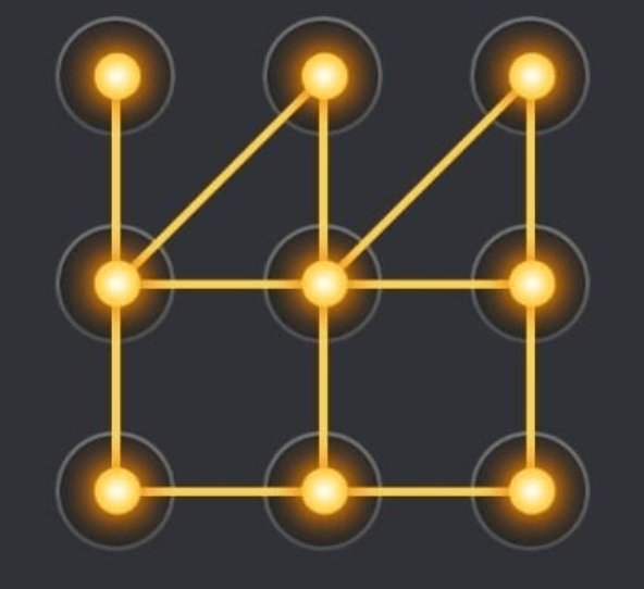 手机解锁图案大全