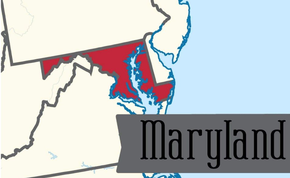 马里兰州在美国哪里