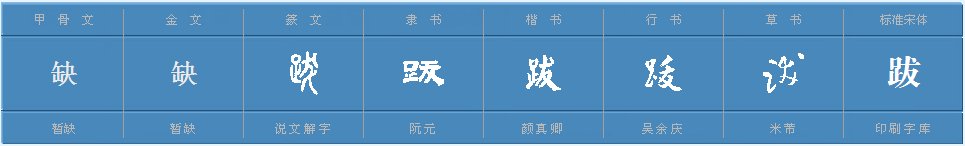 跋 是什么意思？